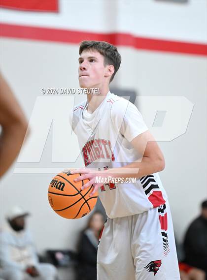 Thumbnail 2 in Leroy Greene Academy vs. Futures (Sac Adventist Holiday Invitational) photogallery.