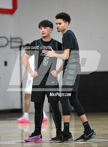 Thumbnail 3 in Leroy Greene Academy vs. Futures (Sac Adventist Holiday Invitational) photogallery.