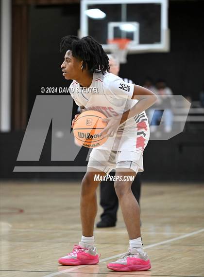 Thumbnail 1 in Leroy Greene Academy vs. Futures (Sac Adventist Holiday Invitational) photogallery.
