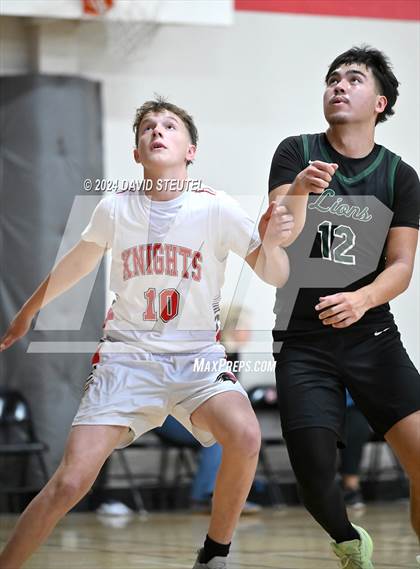 Thumbnail 2 in Leroy Greene Academy vs. Futures (Sac Adventist Holiday Invitational) photogallery.