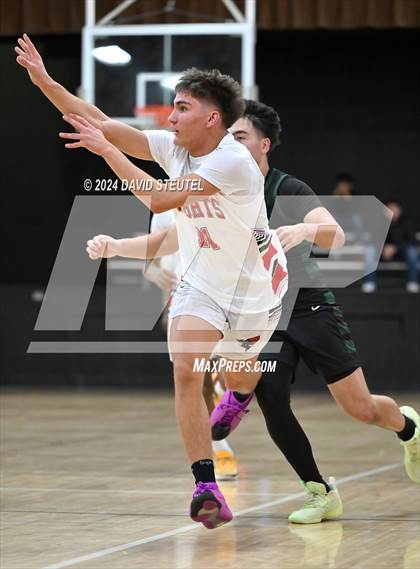 Thumbnail 2 in Leroy Greene Academy vs. Futures (Sac Adventist Holiday Invitational) photogallery.