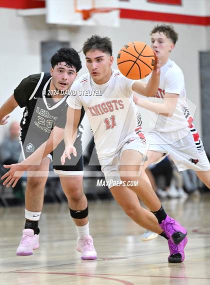 Thumbnail 3 in Leroy Greene Academy vs. Futures (Sac Adventist Holiday Invitational) photogallery.