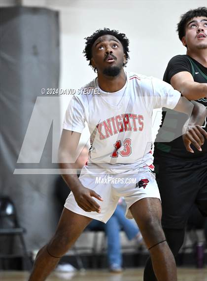 Thumbnail 2 in Leroy Greene Academy vs. Futures (Sac Adventist Holiday Invitational) photogallery.