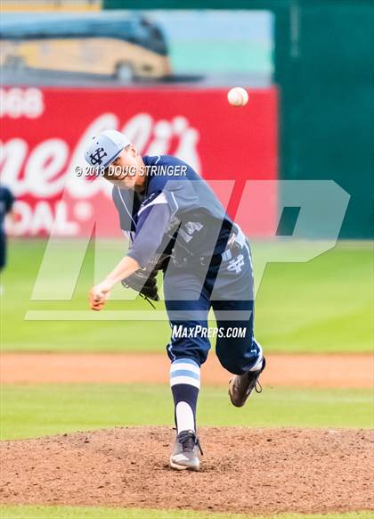 Thumbnail 3 in CIF-CCS Open Division Baseball Championship (Los Gatos vs. Valley Christian) photogallery.