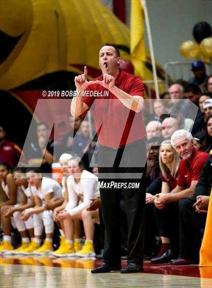 Thumbnail 2 in Canyon @ Clovis West (CIF Southern Regional Playoff)  photogallery.