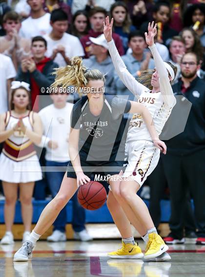 Thumbnail 2 in Canyon @ Clovis West (CIF Southern Regional Playoff)  photogallery.