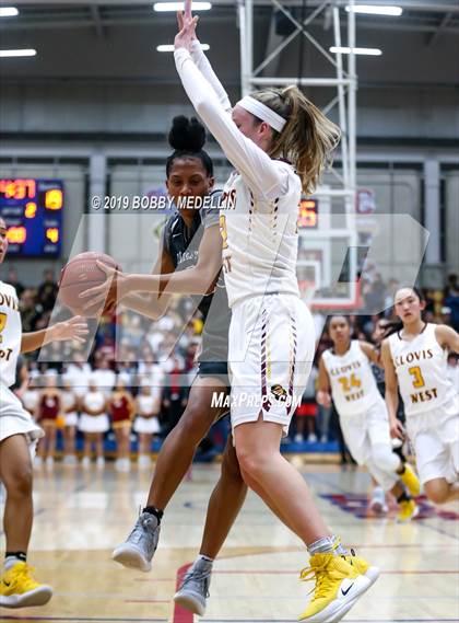 Thumbnail 3 in Canyon @ Clovis West (CIF Southern Regional Playoff)  photogallery.