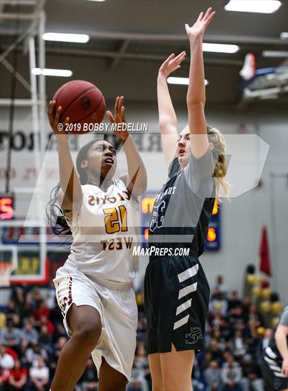 Thumbnail 2 in Canyon @ Clovis West (CIF Southern Regional Playoff)  photogallery.