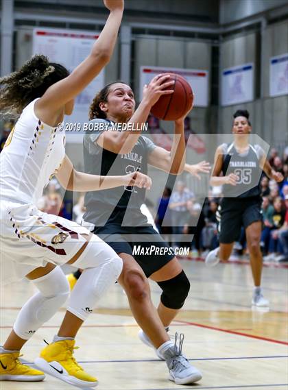 Thumbnail 1 in Canyon @ Clovis West (CIF Southern Regional Playoff)  photogallery.