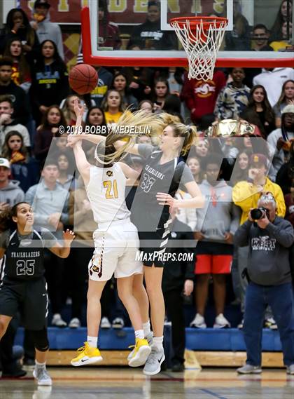 Thumbnail 1 in Canyon @ Clovis West (CIF Southern Regional Playoff)  photogallery.