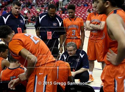 Thumbnail 1 in Sacramento vs Cosumnes Oaks (CIF SJS D2 Semifinal) photogallery.