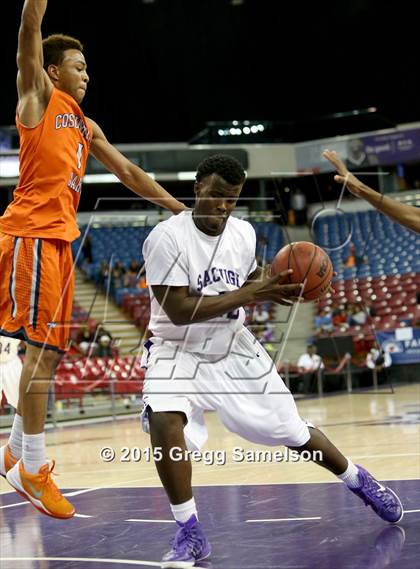 Thumbnail 3 in Sacramento vs Cosumnes Oaks (CIF SJS D2 Semifinal) photogallery.