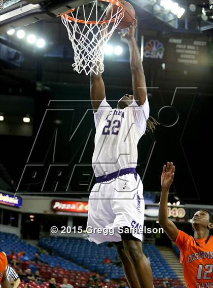 Thumbnail 2 in Sacramento vs Cosumnes Oaks (CIF SJS D2 Semifinal) photogallery.