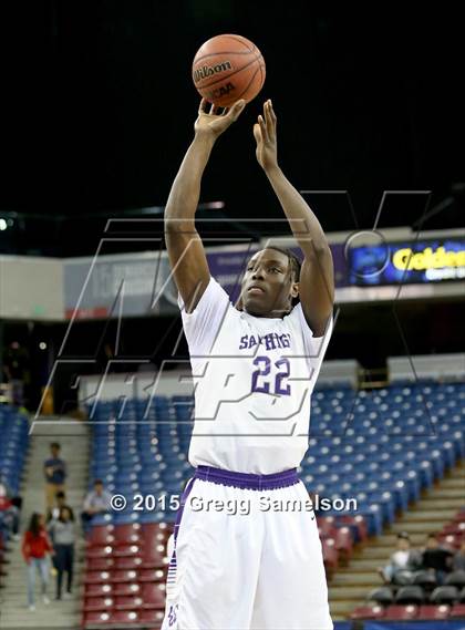 Thumbnail 2 in Sacramento vs Cosumnes Oaks (CIF SJS D2 Semifinal) photogallery.