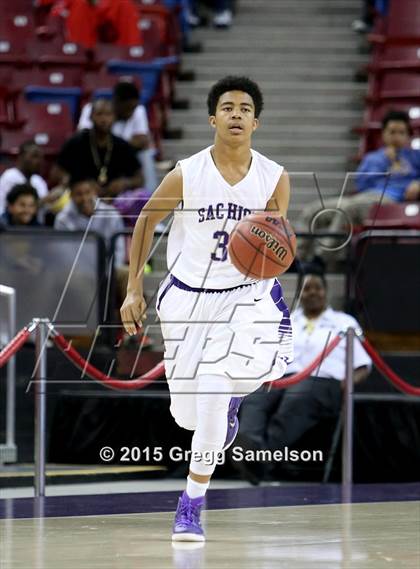 Thumbnail 1 in Sacramento vs Cosumnes Oaks (CIF SJS D2 Semifinal) photogallery.