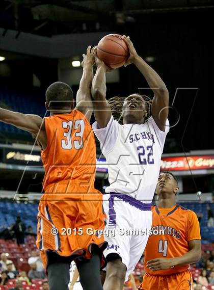 Thumbnail 2 in Sacramento vs Cosumnes Oaks (CIF SJS D2 Semifinal) photogallery.