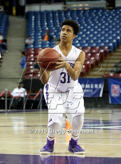 Thumbnail 3 in Sacramento vs Cosumnes Oaks (CIF SJS D2 Semifinal) photogallery.