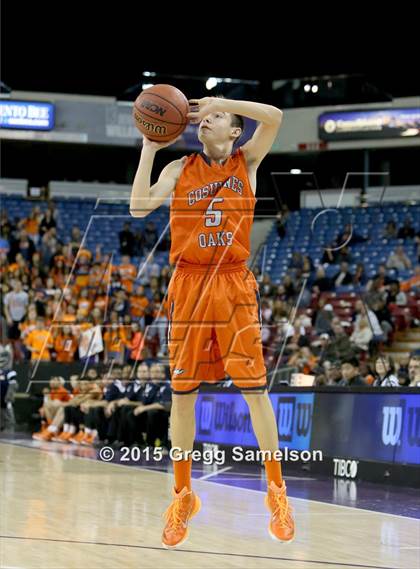 Thumbnail 2 in Sacramento vs Cosumnes Oaks (CIF SJS D2 Semifinal) photogallery.