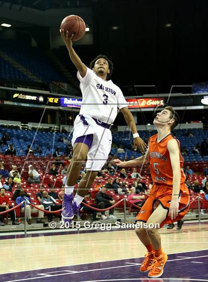 Thumbnail 1 in Sacramento vs Cosumnes Oaks (CIF SJS D2 Semifinal) photogallery.
