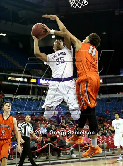 Thumbnail 3 in Sacramento vs Cosumnes Oaks (CIF SJS D2 Semifinal) photogallery.