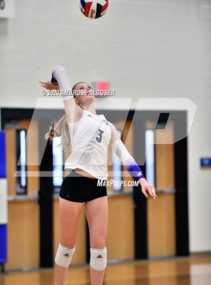 Thumbnail 1 in College Station vs. Grand Oaks (2023 KISD/CFISD Varsity Tournament) photogallery.