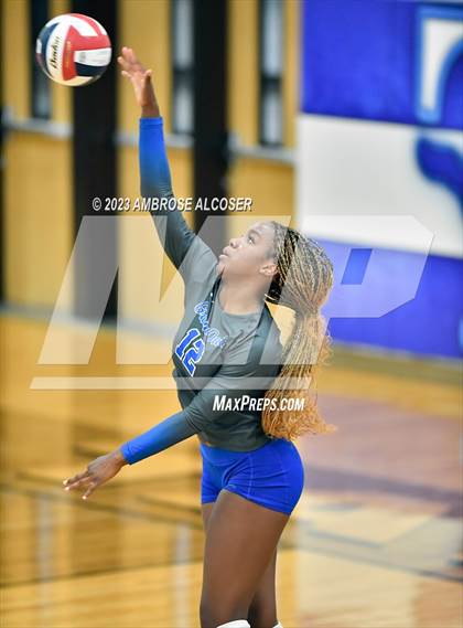 Thumbnail 1 in College Station vs. Grand Oaks (2023 KISD/CFISD Varsity Tournament) photogallery.