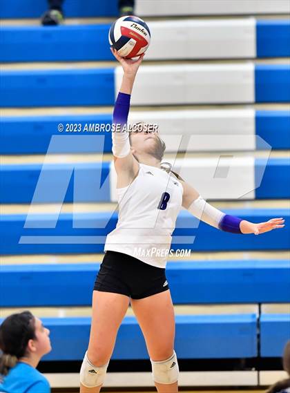 Thumbnail 3 in College Station vs. Grand Oaks (2023 KISD/CFISD Varsity Tournament) photogallery.
