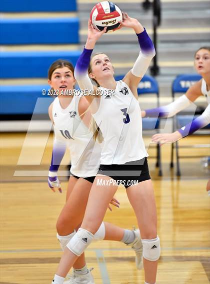 Thumbnail 1 in College Station vs. Grand Oaks (2023 KISD/CFISD Varsity Tournament) photogallery.
