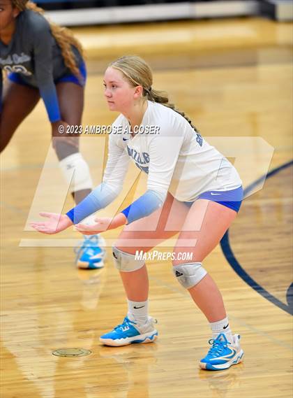Thumbnail 3 in College Station vs. Grand Oaks (2023 KISD/CFISD Varsity Tournament) photogallery.