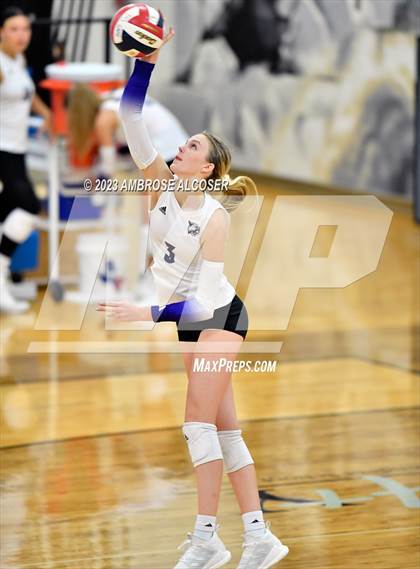 Thumbnail 2 in College Station vs. Grand Oaks (2023 KISD/CFISD Varsity Tournament) photogallery.
