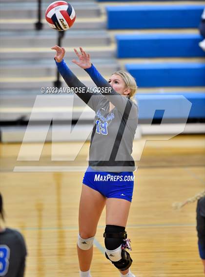 Thumbnail 2 in College Station vs. Grand Oaks (2023 KISD/CFISD Varsity Tournament) photogallery.