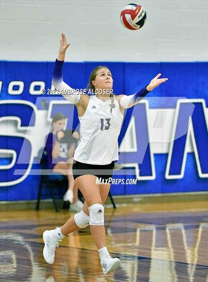 Thumbnail 3 in College Station vs. Grand Oaks (2023 KISD/CFISD Varsity Tournament) photogallery.