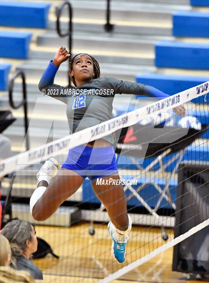 Thumbnail 2 in College Station vs. Grand Oaks (2023 KISD/CFISD Varsity Tournament) photogallery.