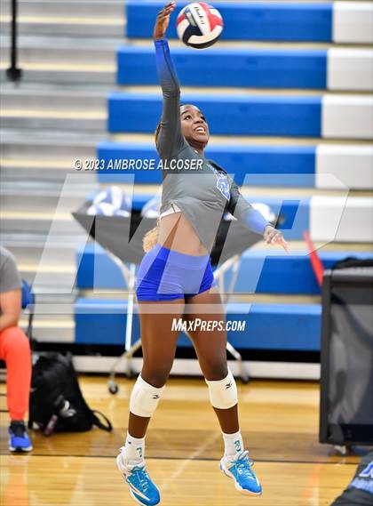 Thumbnail 3 in College Station vs. Grand Oaks (2023 KISD/CFISD Varsity Tournament) photogallery.