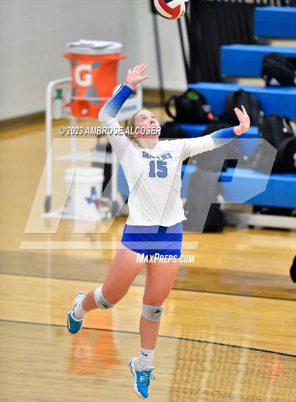 Thumbnail 2 in College Station vs. Grand Oaks (2023 KISD/CFISD Varsity Tournament) photogallery.