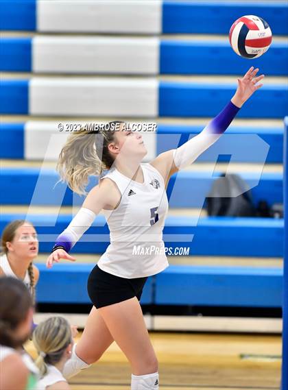 Thumbnail 3 in College Station vs. Grand Oaks (2023 KISD/CFISD Varsity Tournament) photogallery.