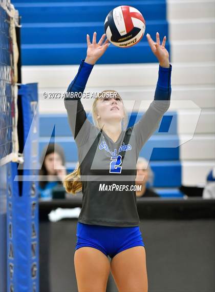 Thumbnail 1 in College Station vs. Grand Oaks (2023 KISD/CFISD Varsity Tournament) photogallery.