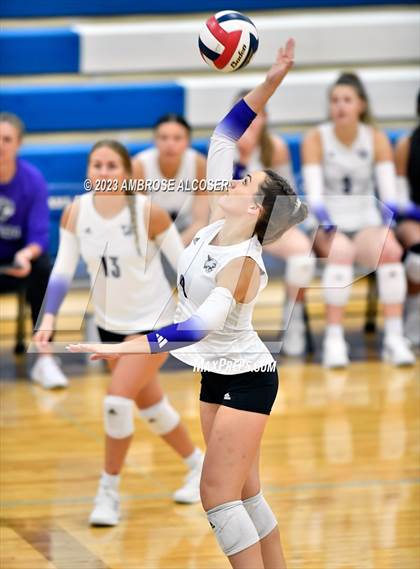 Thumbnail 2 in College Station vs. Grand Oaks (2023 KISD/CFISD Varsity Tournament) photogallery.