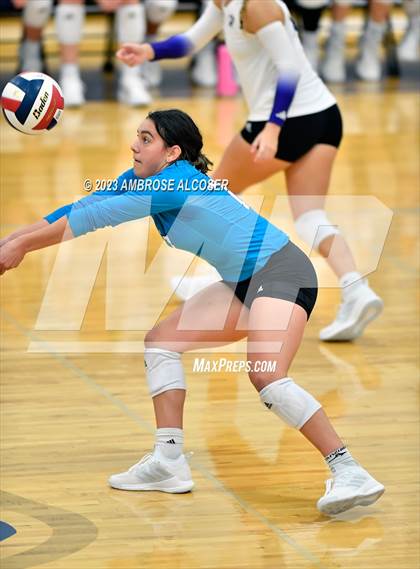 Thumbnail 3 in College Station vs. Grand Oaks (2023 KISD/CFISD Varsity Tournament) photogallery.