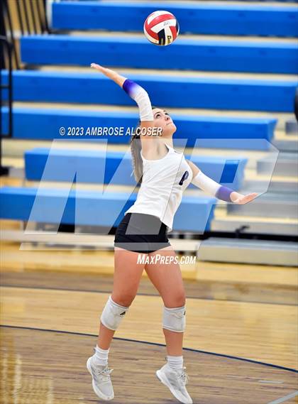 Thumbnail 2 in College Station vs. Grand Oaks (2023 KISD/CFISD Varsity Tournament) photogallery.