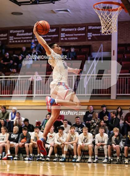 Thumbnail 1 in Idaho State All Star Game Slam Dunk Contest 2022 photogallery.