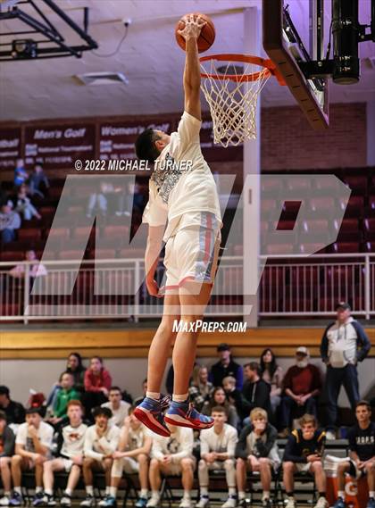 Thumbnail 1 in Idaho State All Star Game Slam Dunk Contest 2022 photogallery.