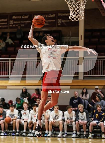 Thumbnail 3 in Idaho State All Star Game Slam Dunk Contest 2022 photogallery.