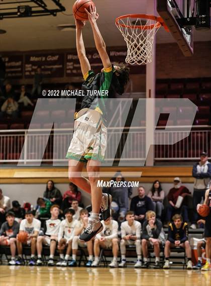 Thumbnail 2 in Idaho State All Star Game Slam Dunk Contest 2022 photogallery.