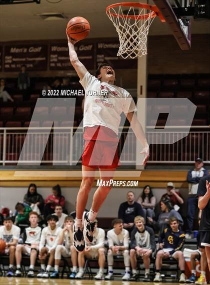 Thumbnail 2 in Idaho State All Star Game Slam Dunk Contest 2022 photogallery.