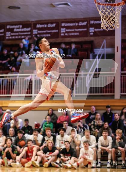 Thumbnail 1 in Idaho State All Star Game Slam Dunk Contest 2022 photogallery.