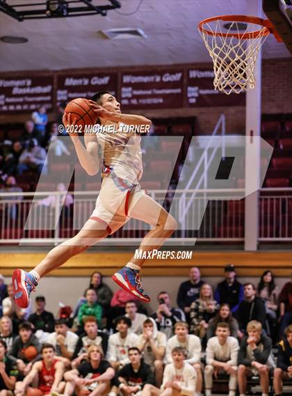 Thumbnail 1 in Idaho State All Star Game Slam Dunk Contest 2022 photogallery.