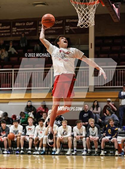 Thumbnail 1 in Idaho State All Star Game Slam Dunk Contest 2022 photogallery.