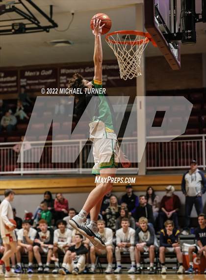 Thumbnail 1 in Idaho State All Star Game Slam Dunk Contest 2022 photogallery.