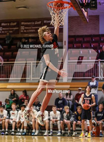 Thumbnail 3 in Idaho State All Star Game Slam Dunk Contest 2022 photogallery.